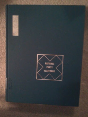 Beispielbild fr National Party Platforms, 1840-1968, Fourth Edition zum Verkauf von Browse Awhile Books