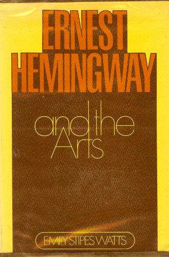 Imagen de archivo de Ernest Hemingway and the Arts a la venta por Black Cat Books