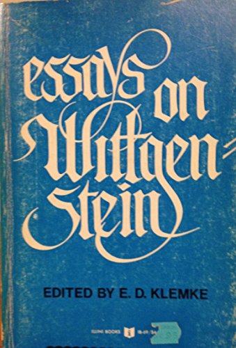Imagen de archivo de Essays on Wittgenstein a la venta por G. & J. CHESTERS