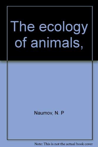 Stock image for The Ecology of Animals for sale by BookDepart
