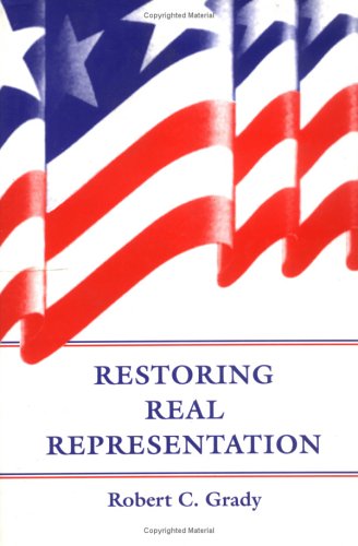 Beispielbild fr Restoring Real Representation zum Verkauf von Books on the Square