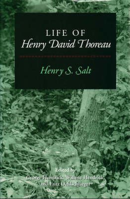 Imagen de archivo de Life of Henry David Thoreau a la venta por Priceless Books