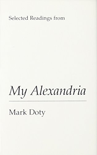 MY ALEXANDRIA CASSETTE (9780252022494) by Doty, Mark