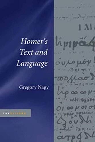 Beispielbild fr Homer's Text and Language zum Verkauf von Blackwell's