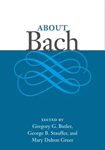 Stock image for About Bach for sale by Better World Books: West