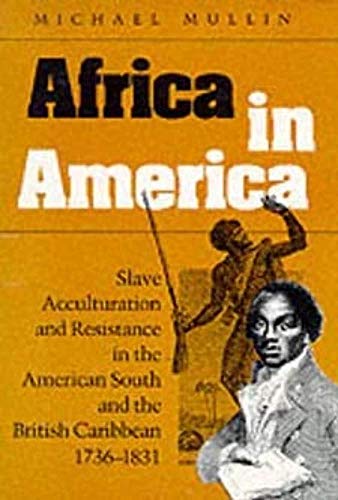 Imagen de archivo de Africa in America: Slave Acculturation and Resistance in the American South and the British Caribbean, 1736-1831 (Blacks in the New World) a la venta por WorldofBooks