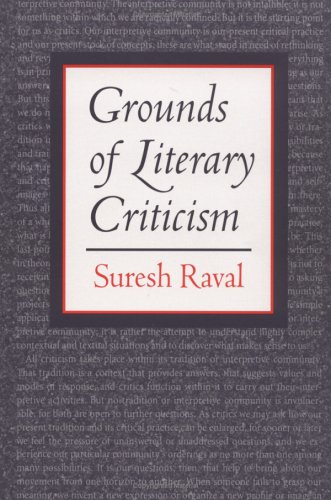 Beispielbild fr Grounds of Literary Criticism zum Verkauf von A Book By Its Cover