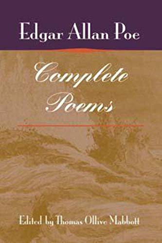 Complete Poems (9780252069215) by Poe, Edgar Allen; Mabbott, Thomas Ollive