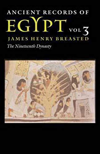 Beispielbild fr Ancient Records of Egypt: VOL. 3: THE NINETEENTH DYNASTY (Volume 3) zum Verkauf von Midtown Scholar Bookstore