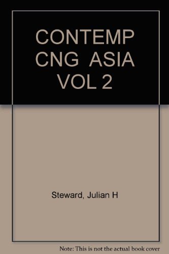 Imagen de archivo de Contemporary Change In Traditional Societies Volume II Asian Rural Societies a la venta por Willis Monie-Books, ABAA