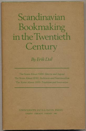Beispielbild fr Scandinavian Bookmaking in the Twentieth zum Verkauf von Anybook.com