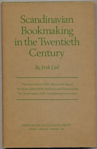 Stock image for Scandinavian Bookmaking in the Twentieth for sale by Anybook.com