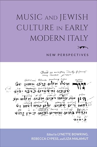 9780253060105: Music and Jewish Culture in Early Modern Italy: New Perspectives (Music and the Early Modern Imagination)