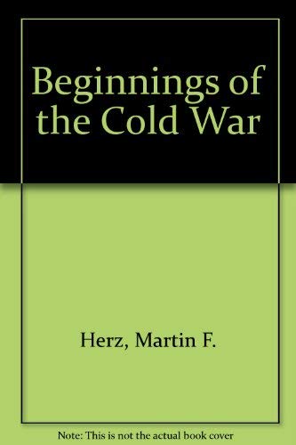 Imagen de archivo de Beginnings of the Cold War a la venta por Better World Books