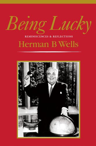 Imagen de archivo de Being Lucky : Reminiscences and Reflections a la venta por Better World Books