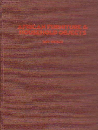 9780253119278: African Furniture and Household Objects