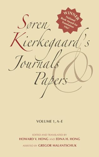 9780253182401: Soren Kierkegaard's Journals and Papers: P-r: A-E