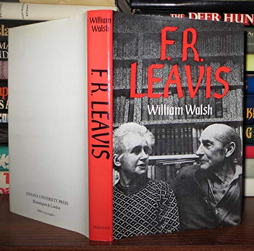 Beispielbild fr F.R. Leavis zum Verkauf von UHR Books