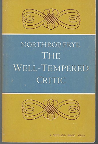 Stock image for The Well-Tempered Critic for sale by B-Line Books