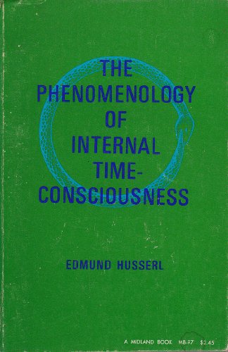 Imagen de archivo de Phenomenology of Internal Time Consciousness a la venta por Sequitur Books