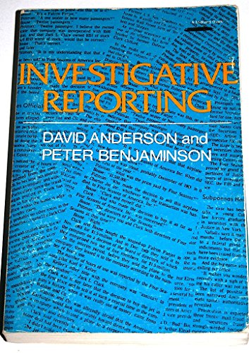 Imagen de archivo de Investigative Reporting a la venta por Better World Books: West