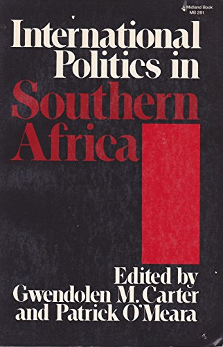 Imagen de archivo de International Politics in Southern Africa a la venta por Better World Books