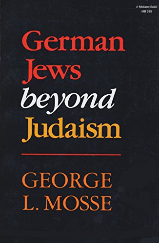 Imagen de archivo de German Jews Beyond Judaism a la venta por Better World Books: West