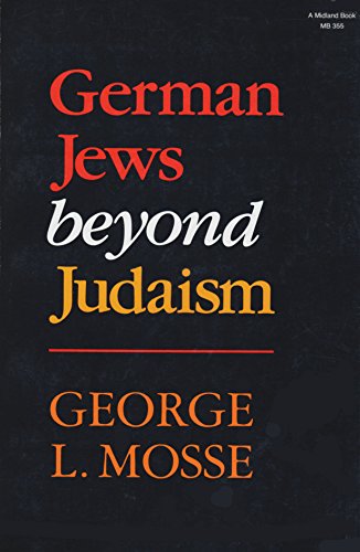 Stock image for German Jews Beyond Judaism for sale by Better World Books: West