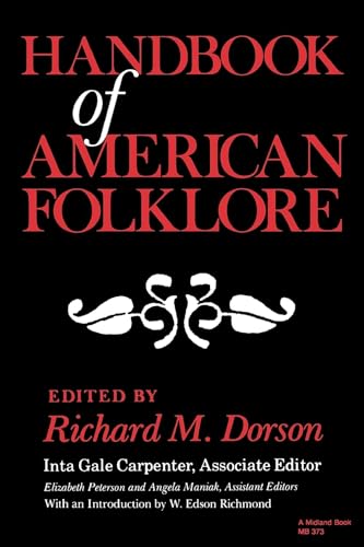 Stock image for Handbook of American Folklore for sale by Hackenberg Booksellers ABAA