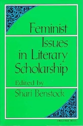 Stock image for Feminist Issues in Literary Scholarship for sale by Open Books