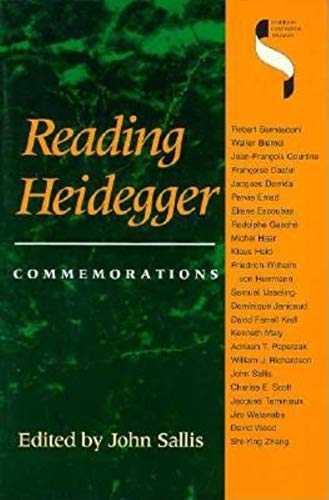9780253207128: Reading Heidegger: Commemorations (Studies in Continental Thought)