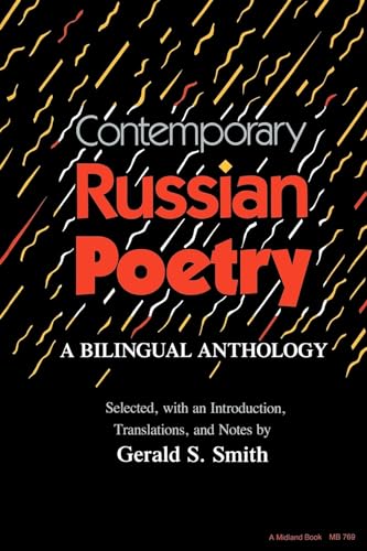9780253207692: Contemporary Russian Poetry: A Bilingual Anthology