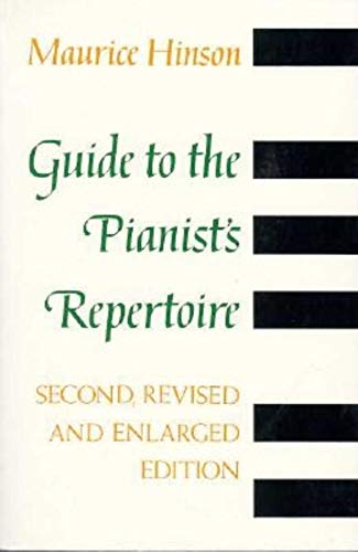 9780253208859: Guide to the Pianist's Repertoire