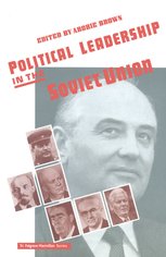 Imagen de archivo de Political Leadership in the Soviet Union a la venta por Redux Books
