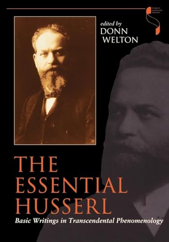9780253212733: The Essential Husserl: Basic Writings in Transcendental Phenomenology (Studies in Continental Thought)