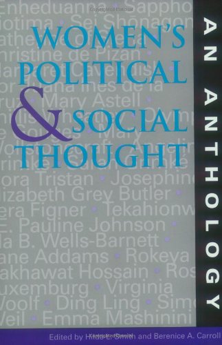 Imagen de archivo de Women's Political and Social Thought: An Anthology a la venta por ThriftBooks-Atlanta