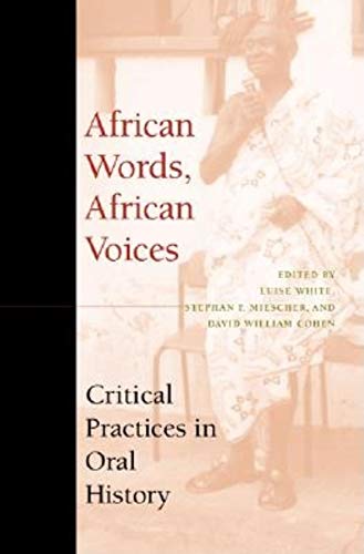Beispielbild fr African Words, African Voices zum Verkauf von Blackwell's