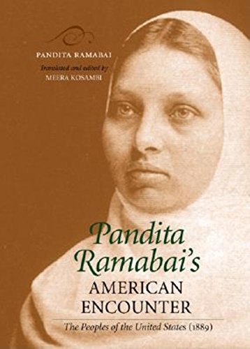 Stock image for PANDITA RAMABAI'S AMERICAN ENCOUNTER The Peoples of the United States (1889) for sale by AVON HILL BOOKS