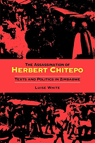Imagen de archivo de The Assassination of Herbert Chitepo a la venta por Blackwell's