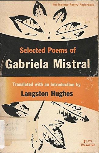 Beispielbild fr Selected Poems of Gabriela Mistral zum Verkauf von Wonder Book