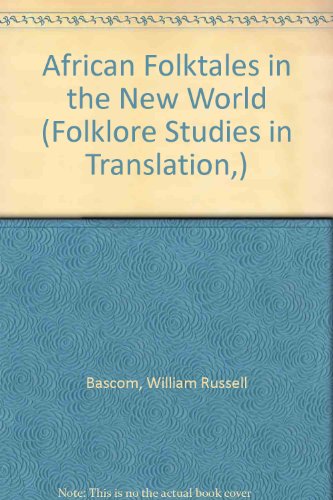 9780253311283: African Folktales in the New World (Folklore Studies in Translation,)