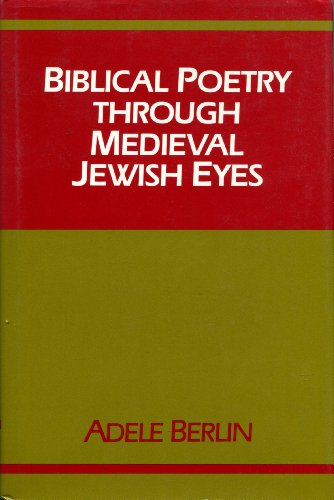 Stock image for Biblical Poetry Through Medieval Jewish Eyes. for sale by Henry Hollander, Bookseller