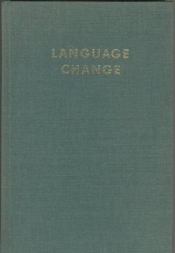 9780253331960: Language Change