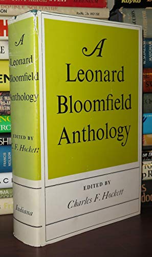 Stock image for A Leonard Bloomfield Anthology for sale by Market Square