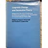 9780253334404: Linguistic Change and Generative Theory