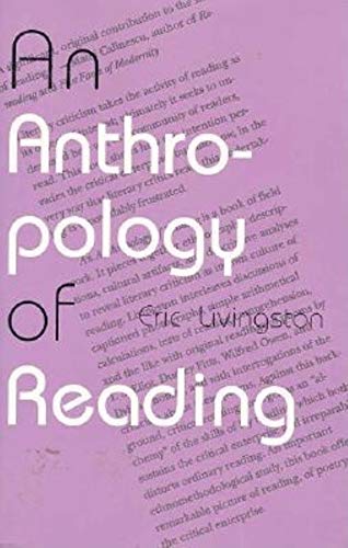 An Anthropology of Reading