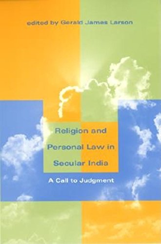 9780253339904: Religion and Personal Law in Secular India: A Call to Judgment