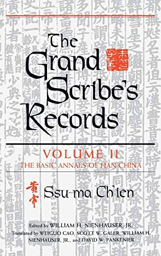 Beispielbild fr The Grand Scribe's Records, Vol. 2: The Basic Annals of Han China zum Verkauf von Zubal-Books, Since 1961