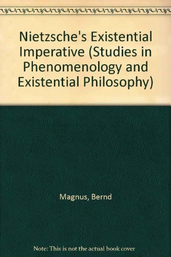 9780253340627: Nietzsche's Existential Imperative (Studies in Phenomenology and Existential Philosophy)