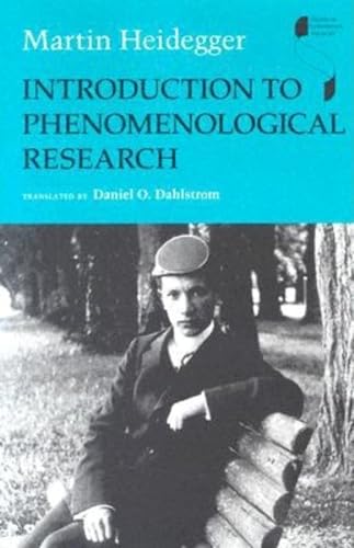 Introduction to Phenomenological Research (Studies in Continental Thought) (9780253345707) by Heidegger, Martin